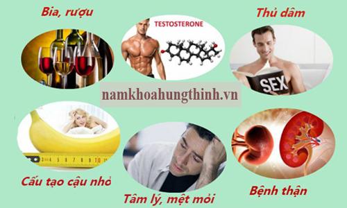 nguyên nhân xuất tinh sớm