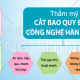 Phương pháp và quy trình cắt bao quy đầu an toàn, nhanh chóng