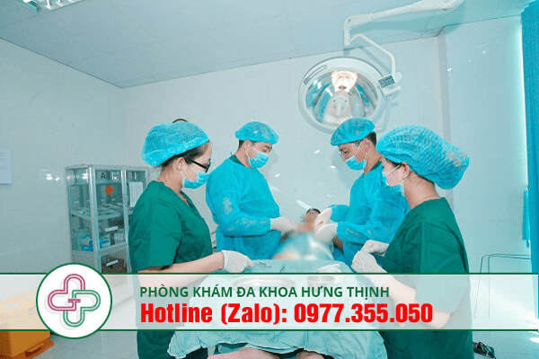 quy trình cắt bao quy đầu tại phòng khám Hưng Thịnh