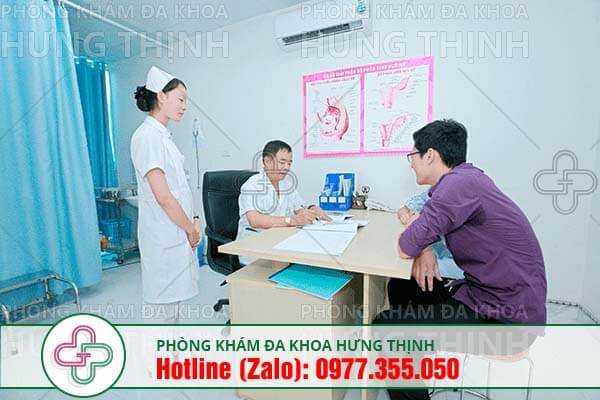 đi tiểu ra máu có thể khám tại phòng khám Hưng Thịnh