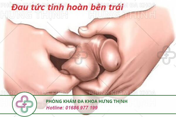 Đau tinh hoàn trái- Nguyên nhân, triệu chứng và cách điều trị
