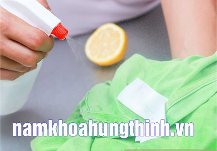 khuer mùi hôi nách bằng chanh tươi